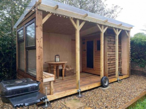 Norfolk Chapel hideaway with outdoor sauna